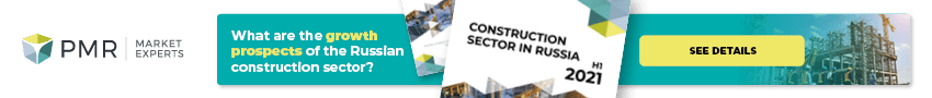 Baner long - Construction sector in Russia H1 2021